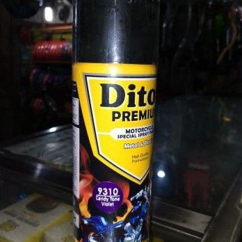 Cat Pilok Diton Premium CANDY TONE VIOLET 9310  400ml . TAHAN BENSIN