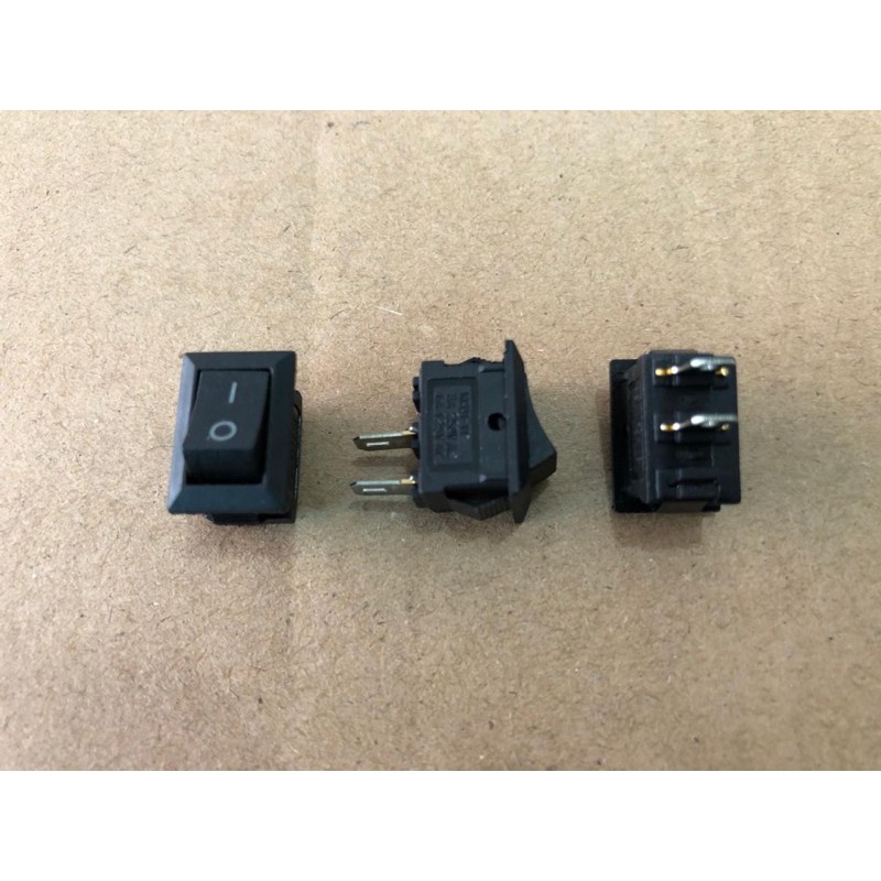 Saklar Rocker switch 2 pin saklar 2 kaki kalkulator super mini
