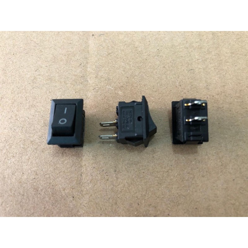 Saklar Rocker switch 2 pin saklar 2 kaki kalkulator super mini