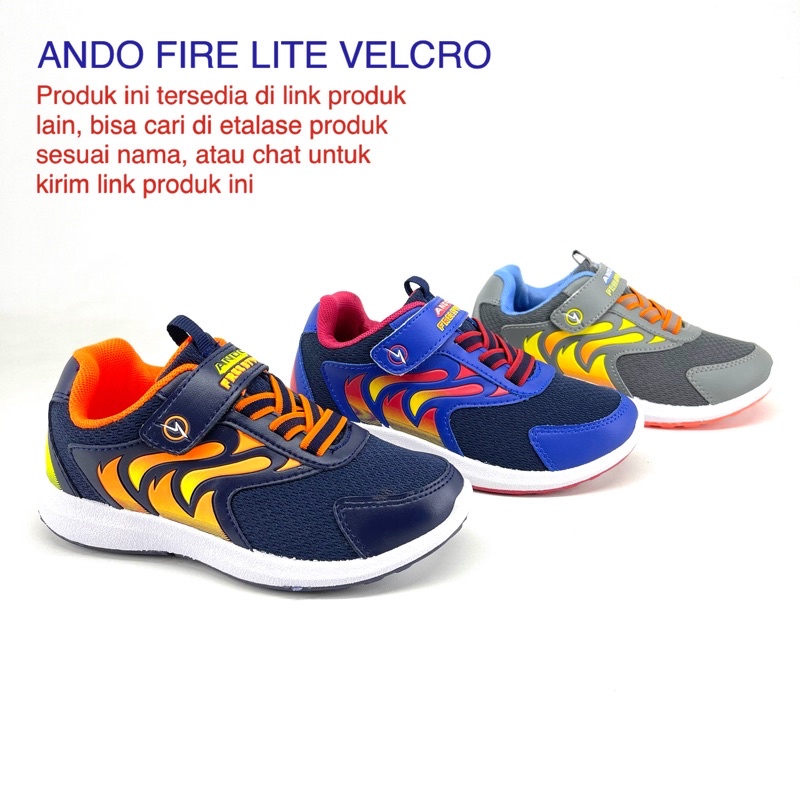 Sepatu Anak Kecil Laki Laki ANDO ERA X / FIRE LITE (29-32)