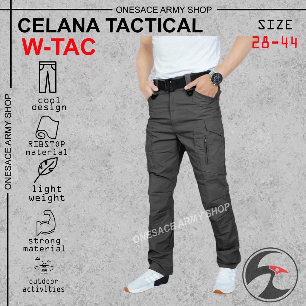 Celana Tactical W-TAC/wtac/Celana Pria Panjang/Celana Cargo Panjang/Army/Outdoor/PDL