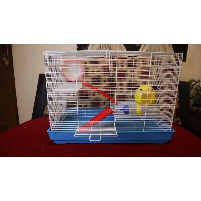 Kandang Hamster Jumbo Ukuran: 54 x 30 x 40 cm