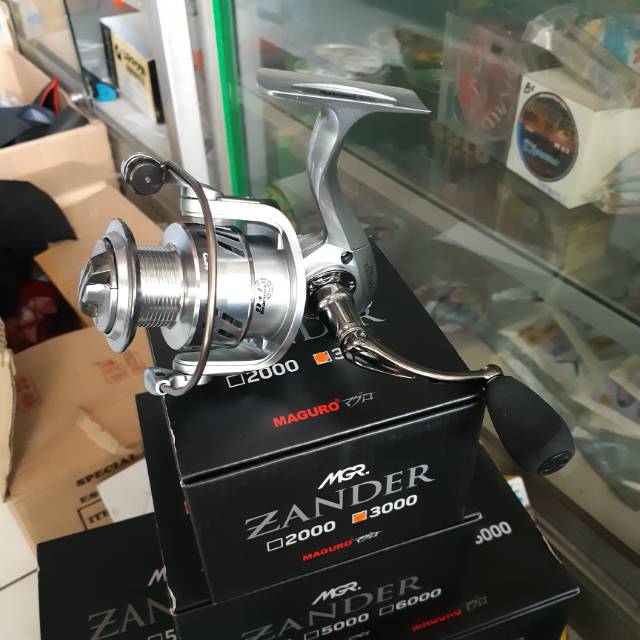 The best Reel maguro ZANDER 3000 Power handle