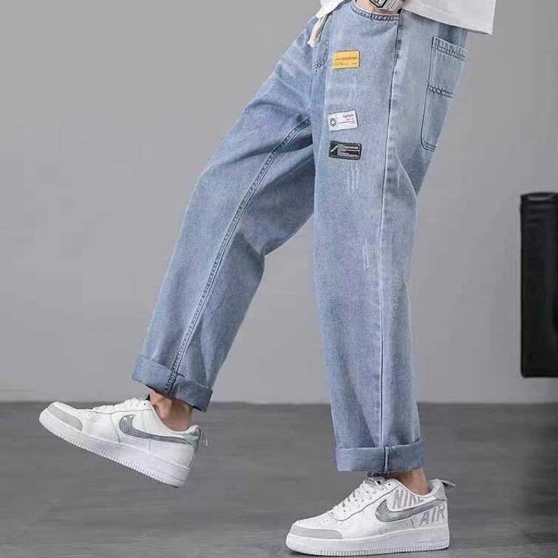 CELANA JEANS DENIM IMPORT PRIA KOREA JEPANG ORIGINAL M-3XL YI1