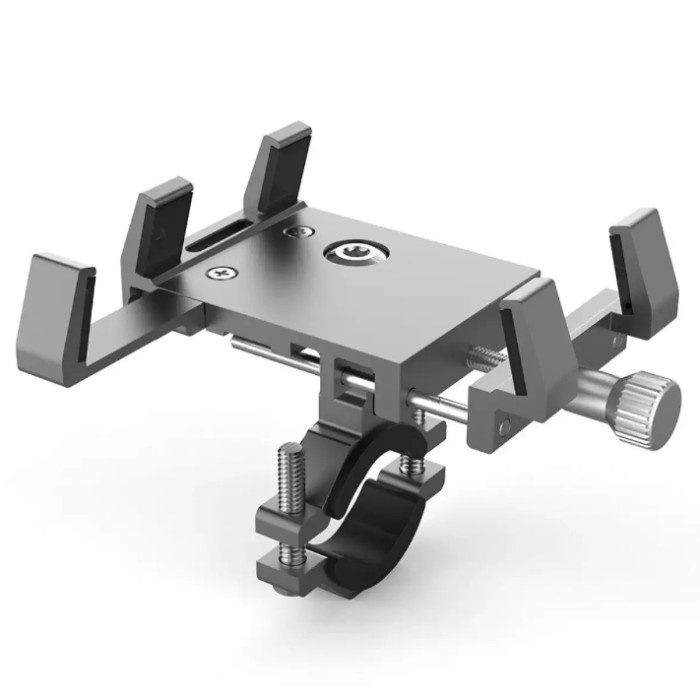 Holder Hp Dudukan HP Alumunium HP Gps Untuk Sepeda Gunung Motor Sport