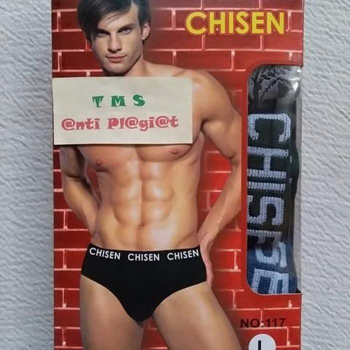 Unik Celana Dalam Pria Murah Logo Sport Size L - CD Laki-Laki