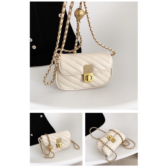 Tas Selempang Kulit Wanita Tas Hp Cewek Slingbag Luxury Mini Bag JS 8002