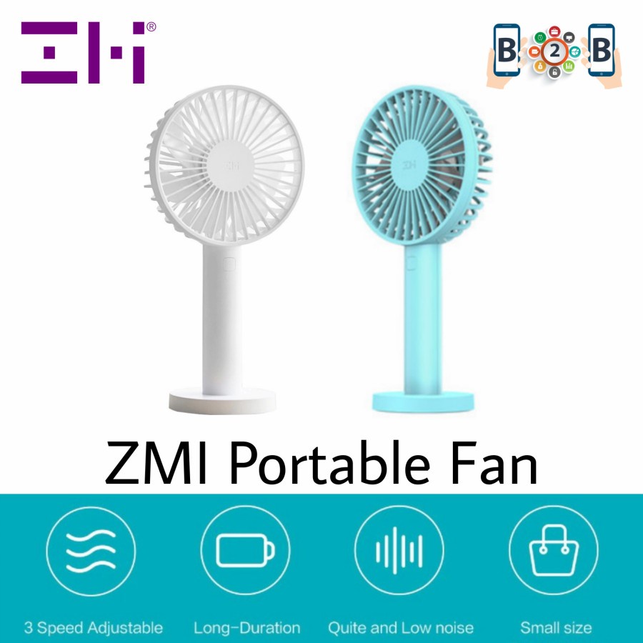 ZMI AF215 Portable Fan 3350mAh Kipas Listrik Mini