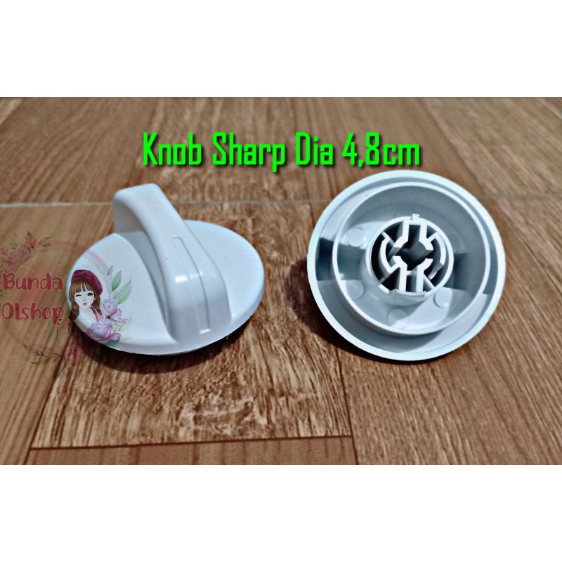 Knob Timer Mesin Cuci Sharp Diameter 4,8cm / Knop Putaran Timer Sharp