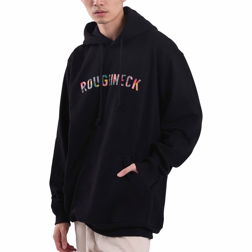 Roughneck H264 Sig Color Chalk Black Hoodie-1