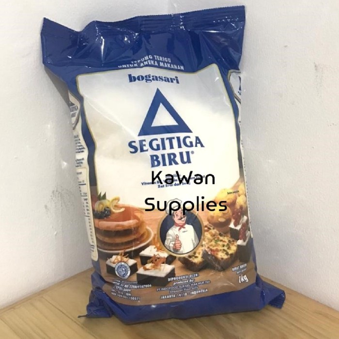

TEPUNG SEGITIGA BIRU BOGASARI 1KG - SEGITIGA BIRU PREMIUM FLOUR