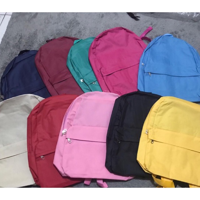 tas polos / kanvas polos / backpack polos / tas kanvas/ backpack tumblr / tumblr bag