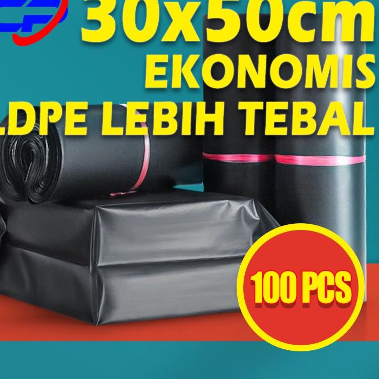 

Terbaik POLYMAILER PLASTIK PACKING OLSHOP LDPE 30X50CM ISI 100PCS HITAM SEMI GLOSSY