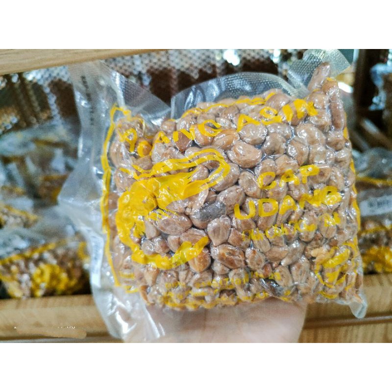 

KACANG ASIN ENAKK ASLI KHAS BALI KEMASAN VACCUM CAP UDANG 250GR + BUBBLE WRAP