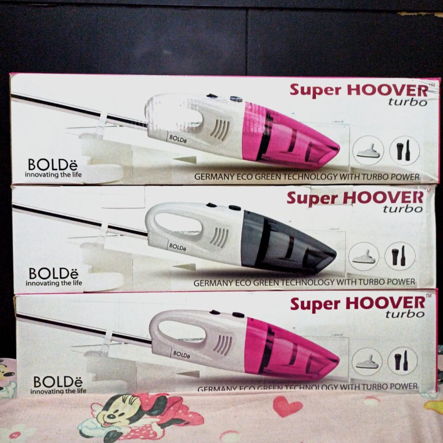 Bolde Super Hoover Turbo Vacuum Cleaner - Vacuum Cleaners Bolde (Warna Random)