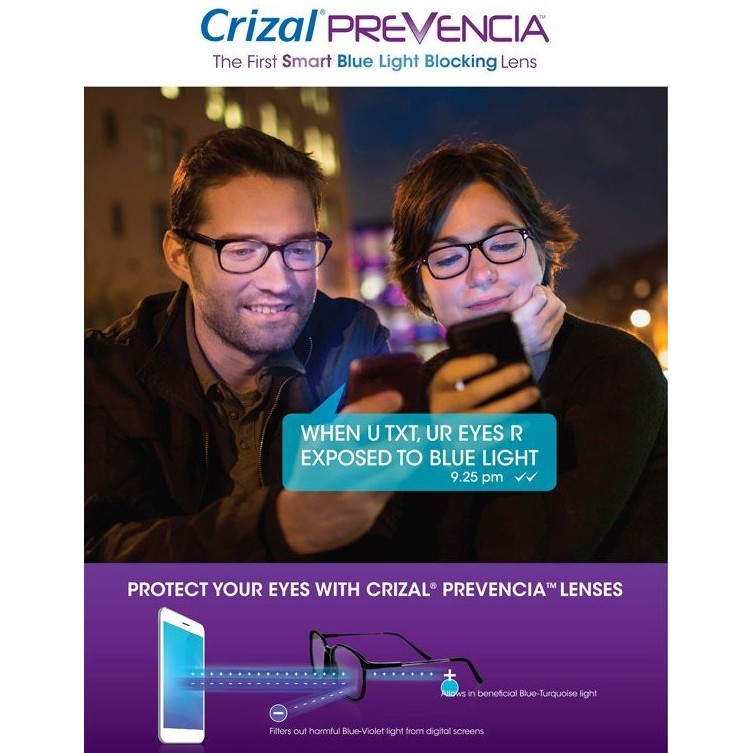 lensa essilor CRIZAL PREVENCIA AIRWEAR 1.59 Aspheris essilor original