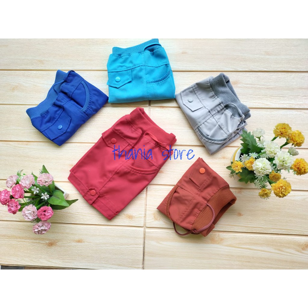 pilih warna celana pendek anak hotpant candypant 1-5th termurah