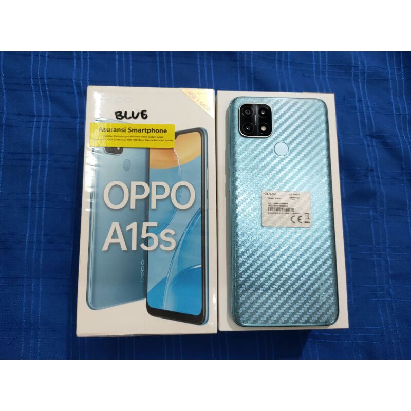 oppo a15s 4/64 second mulus fullset