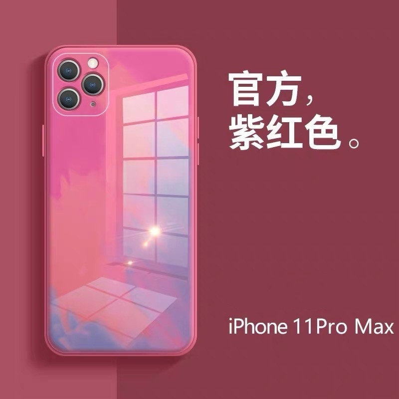 Casing iPhone Xs max XR 7 8Plus 11 pro max 12 pro max Motif Lukisan