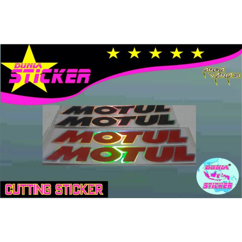 STICKER MOTUL STIKER MOTUL