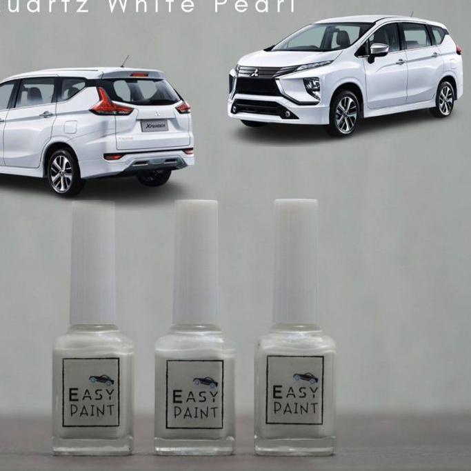 ۝ Cat Oles Mobil Mitsubishi Xpander - Quartz White Pearl / Putih Mutiara ➼