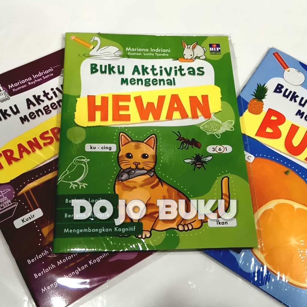 Seri Buku Aktivitas Mengenal by MARIANA INDRIANI