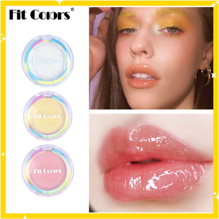 FIT COLORS Lip Jelly Pearlescent Moisturizing Pelembab Bibir XX043