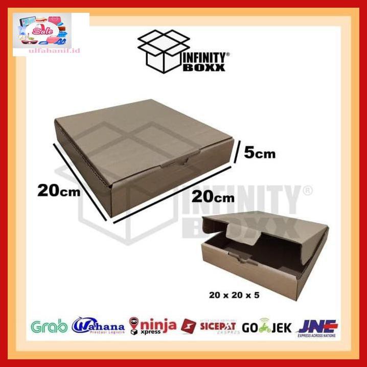 

Fr7T799- Kotak Kardus Pizza Box Die Cut Ukuran 20X20X5 Ghighk-