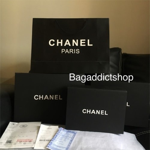 

(TERLARIS) Jual Kotak Chanel S M L Box SET (Box, Paperbag, Bill +Wrapper)