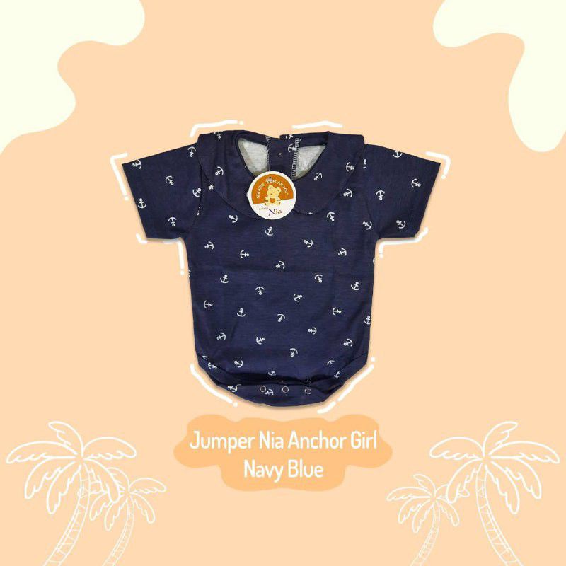 BAJU JUMPER BAYI - JUMPER NIA ANCHOR 0-6 bulan