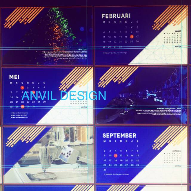 jasa design kalender 2018