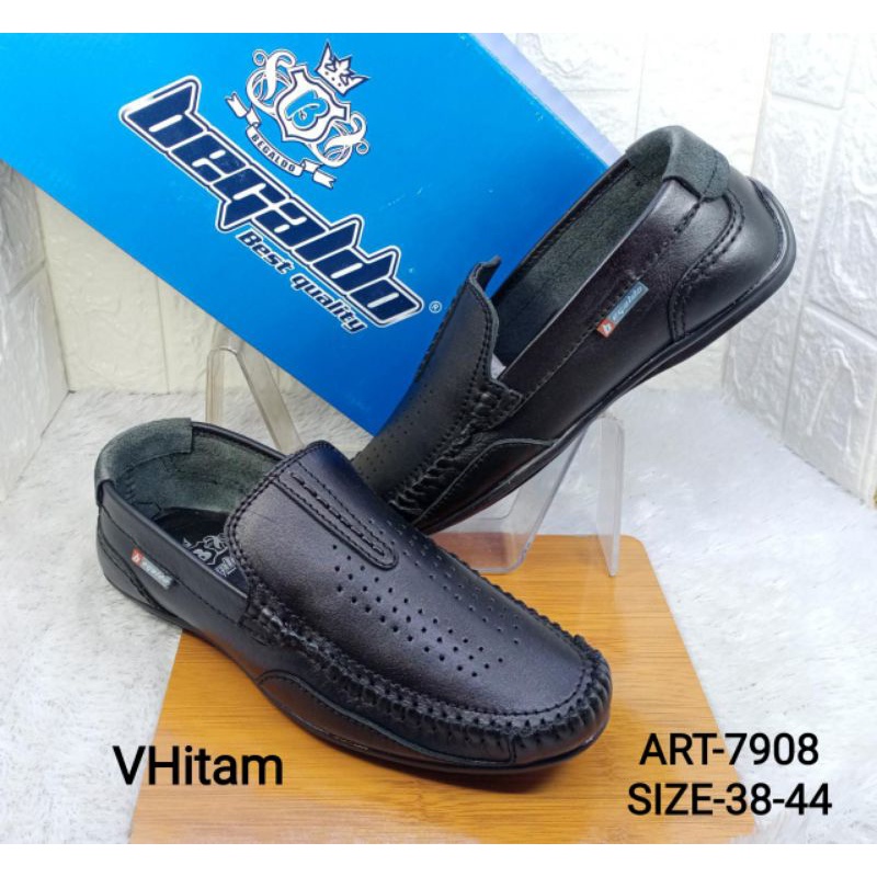 sepatu kulit asli pria begaldo 7908