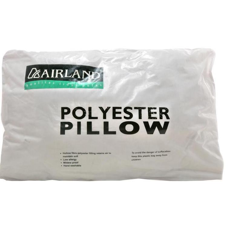 Bantal tidur polos airland bantal dacron bantal tidur bantal guling tidur .