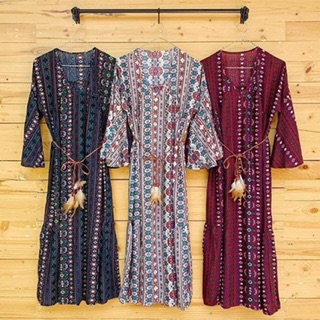 Dress CLOY Premium DRESS Import BANGKOK Melisa Etnik Dress CLOY Premium DRESS Import BANGKOK Melisa Etnik