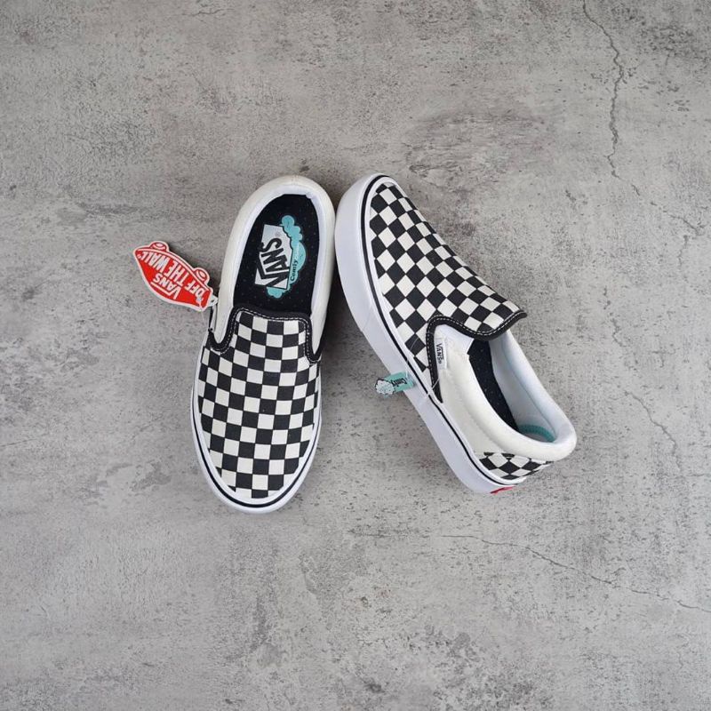 VANS SLIP ON COMFYCUSH CHECKERBOARD