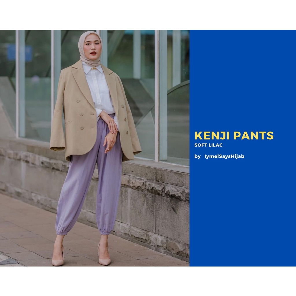 Kenji Pants Soft Lilac by Iymelsayshijab