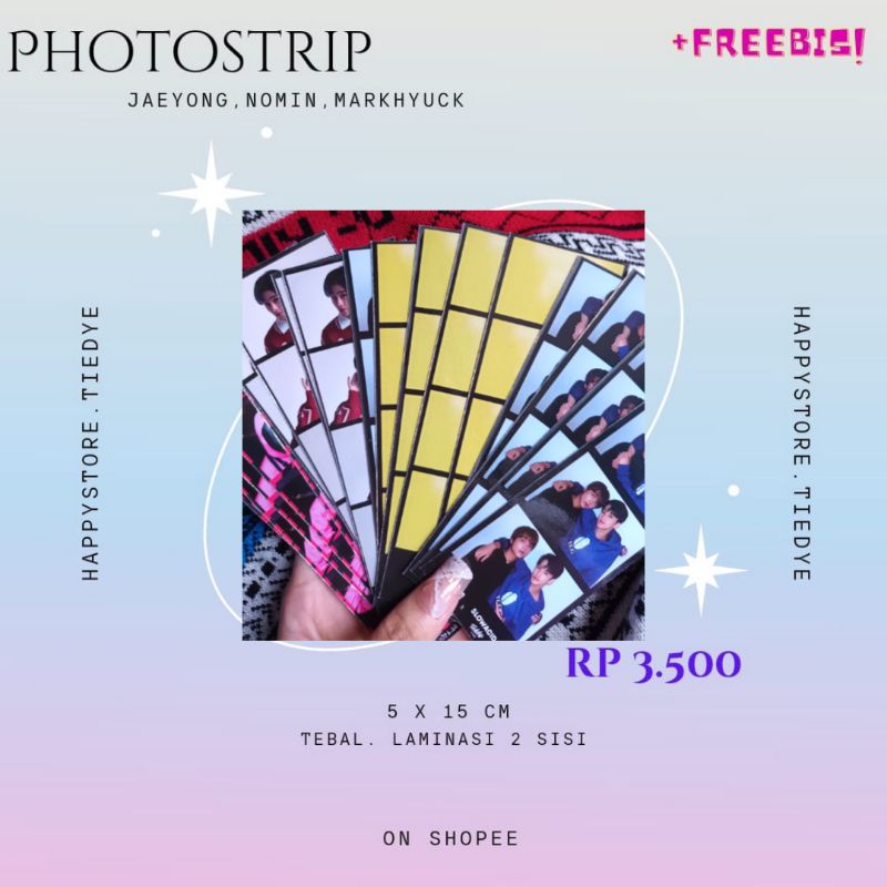 PHOTOSTRIP NCT SLOW ACID , DREAM CINEMA (JAEYONG MARKHYUCK NOMIN JAEMREN SMTOWN)