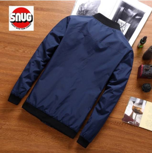 Jaket taslan/Jaket pria/jaket bomber polos/Jaket harian/Jaket casual/outetwear pria