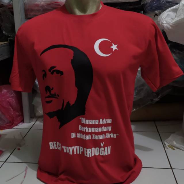 JEBER Kaos turki erdogan TERLARIS
