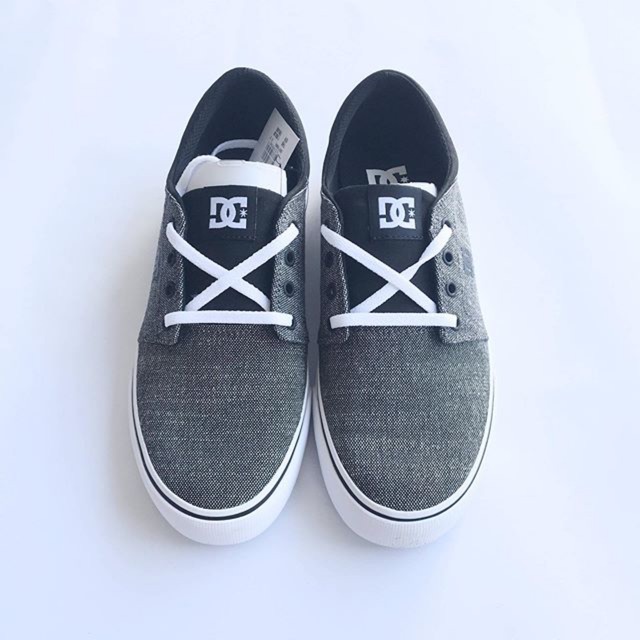 Sepatu DC Trase TX SE Grey Rinse Original