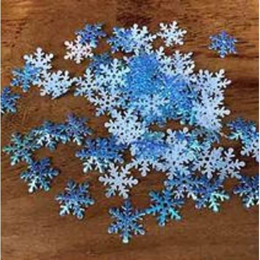 Plastic Snowflakes