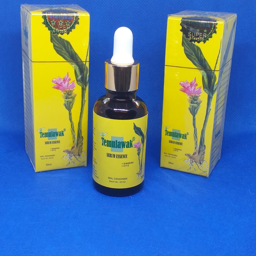 SERUM TEMULAWAK ORIGINAL HOLO EMAS BESAR 30 ml Whitening Essence