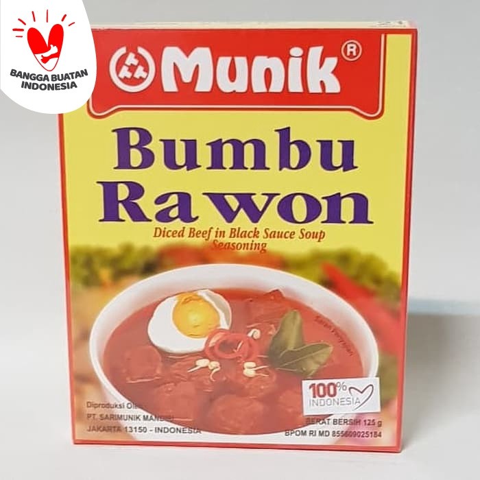 

Munik Bumbu Rawon 125 gr