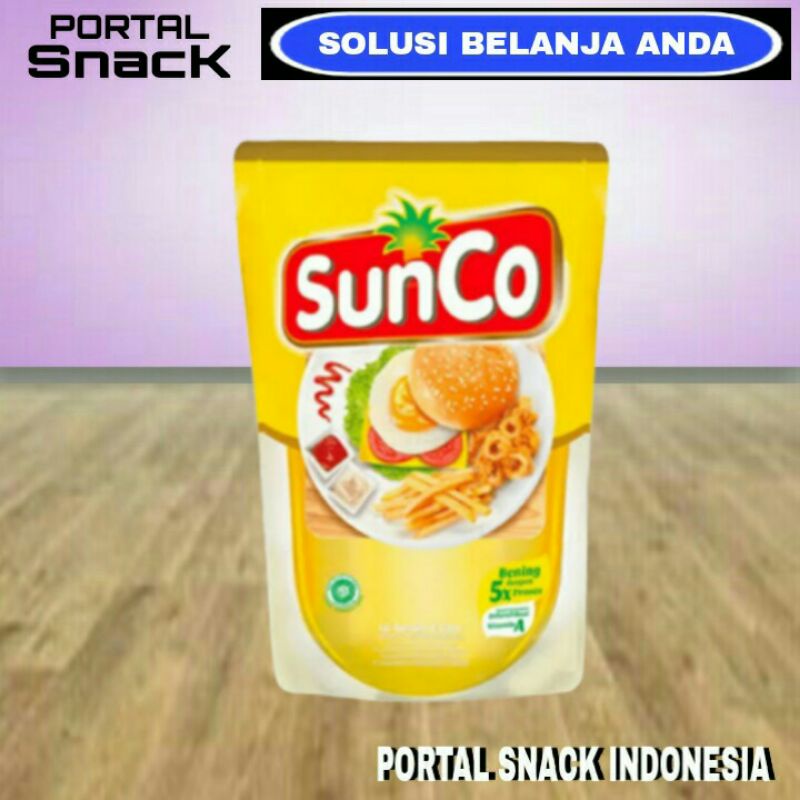 

SUNCO minyak goreng refill 1 Liter