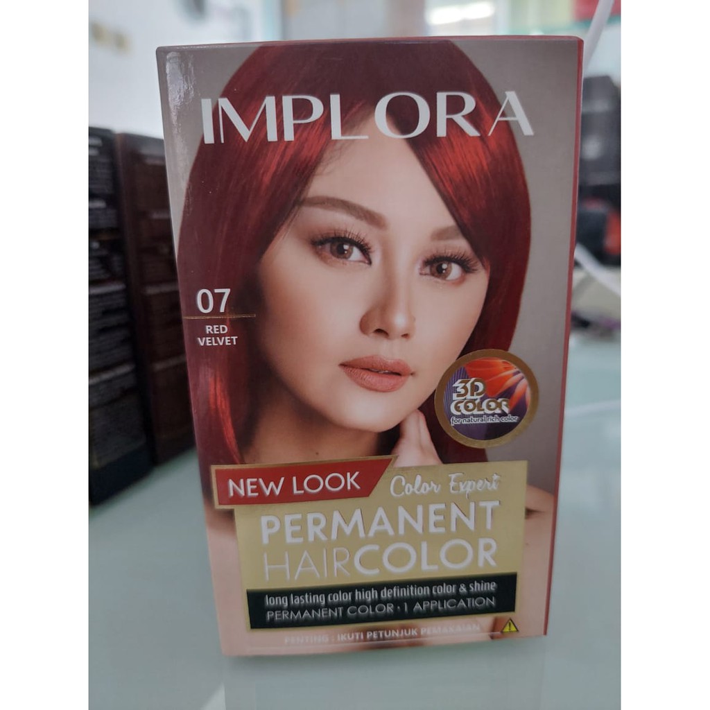 IMPLORA SEMIR NEW LOOK PERMANENT HAIR COLOR - CAT PEWARNA RAMBUT