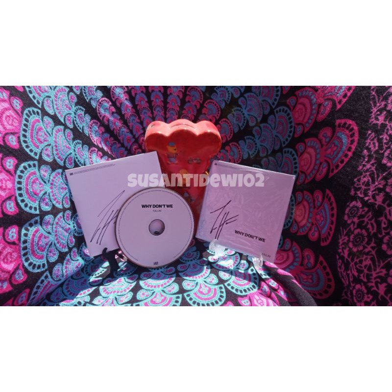 WHY DON'T WE - CD SINGLE FALLIN' ( signed by Zach Herron)