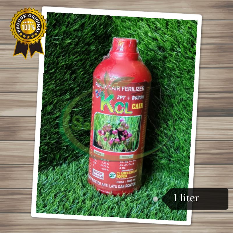 PUPUK CAIR FERILIZER "BIO KCL" + ZPT + BORON 1lt