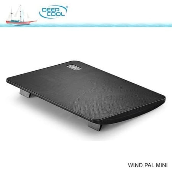 Laptop Cooler Deepcool Windpal Mini - Black Original Kipas Pendingin Laptop Notebook Origina;