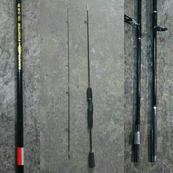 Joran Ul ultralight Murah bahan carbon solid 2-6lb 180 cm