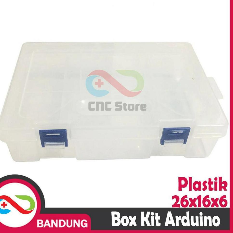 Barang Pilihan.. BOX PLASTIC CASE FOR ARDUINO STARTER KIT